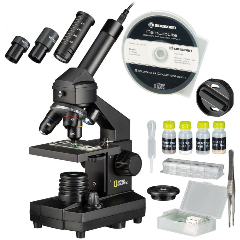 Microscopie optique, Produits