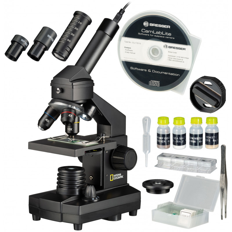 microscope 40x-1024x