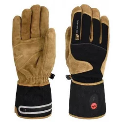 Gants de travail chauffants Unisexes - Cuir renforcé - avec batterie rechargeable