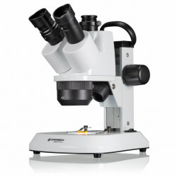 Microscope trinoculaire stéréo Analyth STR Trino 10x-40x - BRESSER