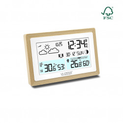 Station météo avec contour bois WS6282 - LA CROSSE TECHNOLOGY