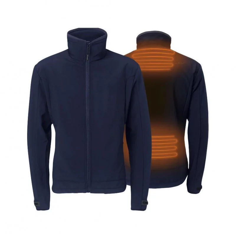 Veste chauffante Softshell pour homme avec batterie Rapidpower