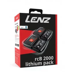 Batteries Heat - Pack de 2 batteries Lithium RCB 2000 (USB) - LENZ