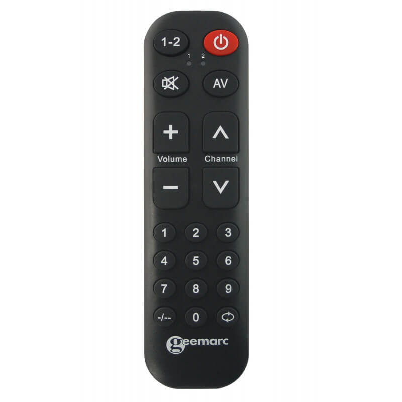 Telecommande universelle grosse touches TV-10 - Promo-Optique