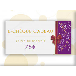 Chèque cadeau 75€