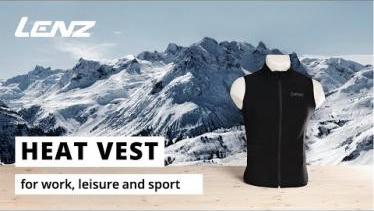 Gilet chauffant HEAT avec pack batteries Lenz